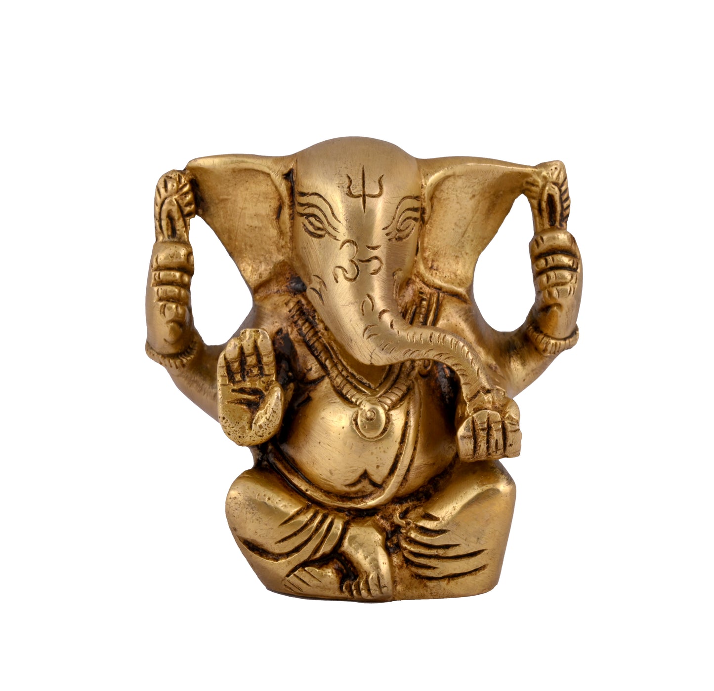 Brass Appu Ganesha