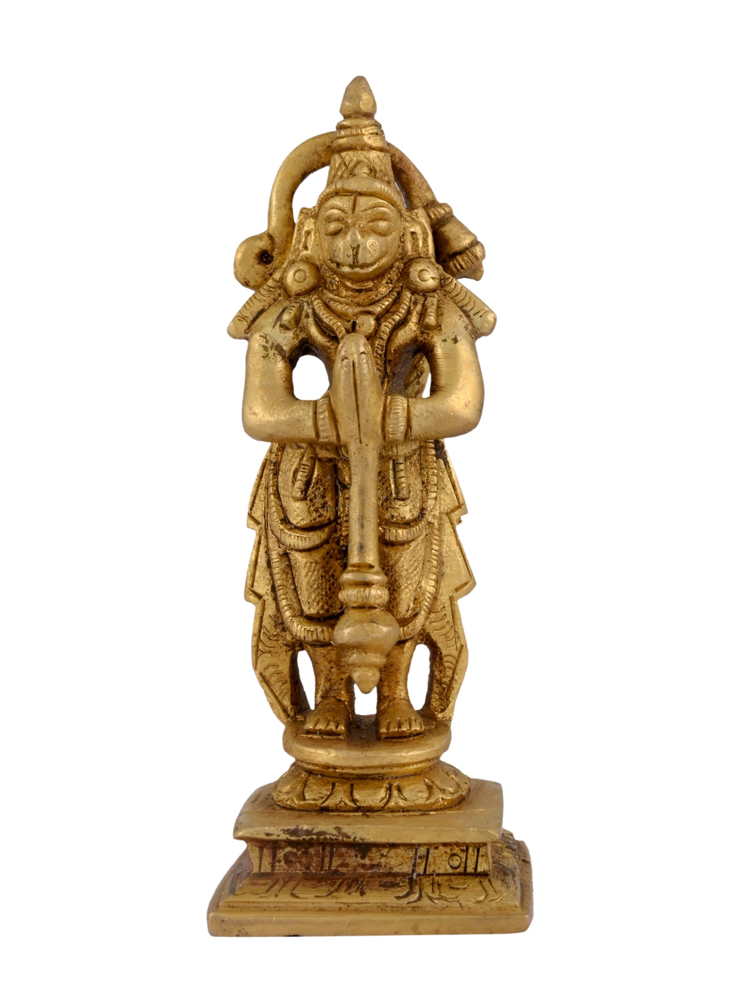 Brass Hanuman Standing Small