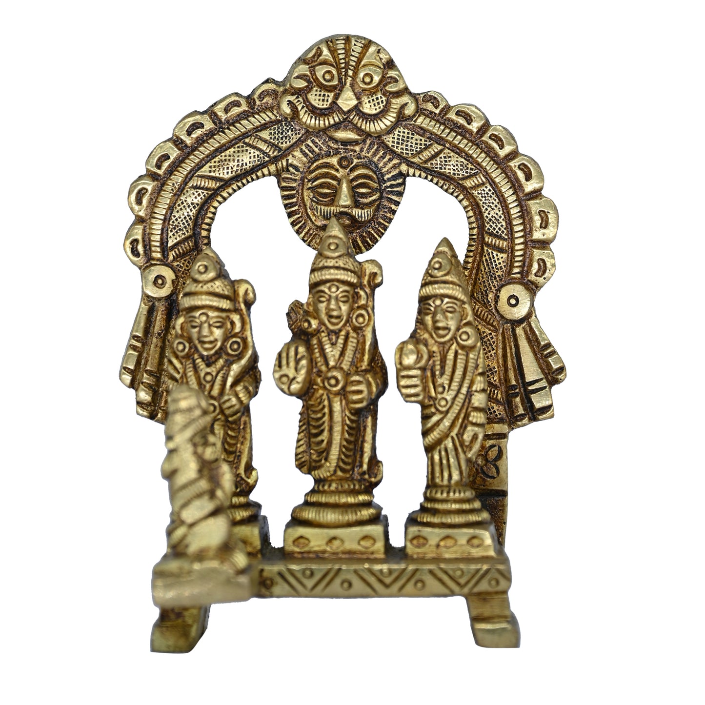 Brass Ram Parivaar Brass Miniature