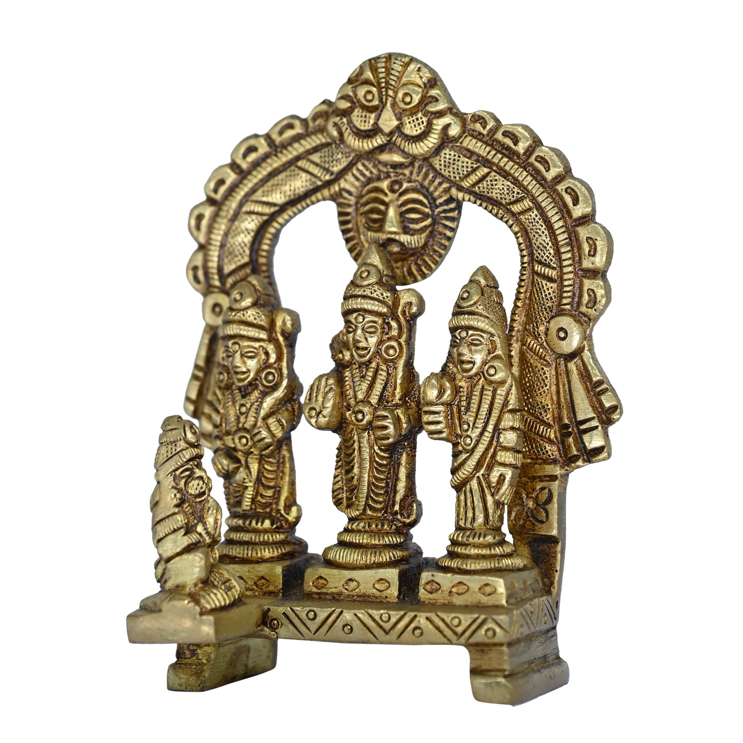 Brass Ram Parivaar Brass Miniature