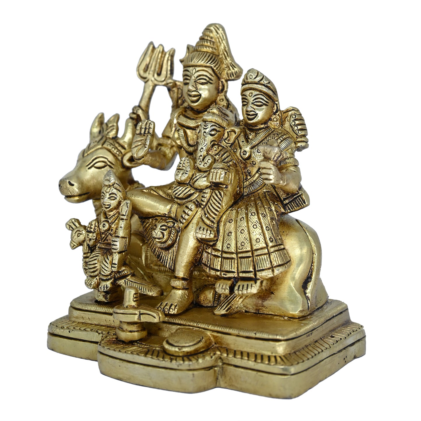 Brass Shiv Parivaar