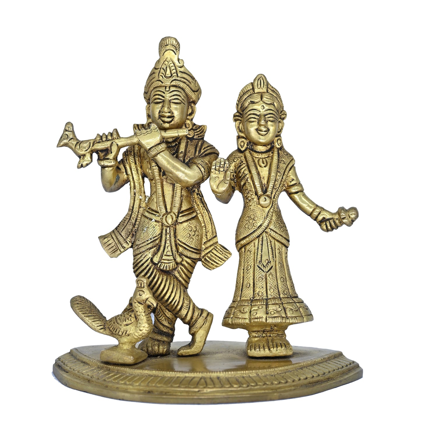 Brass Radha Krishna