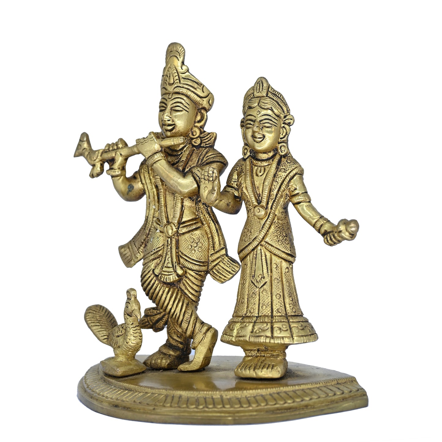 Brass Radha Krishna