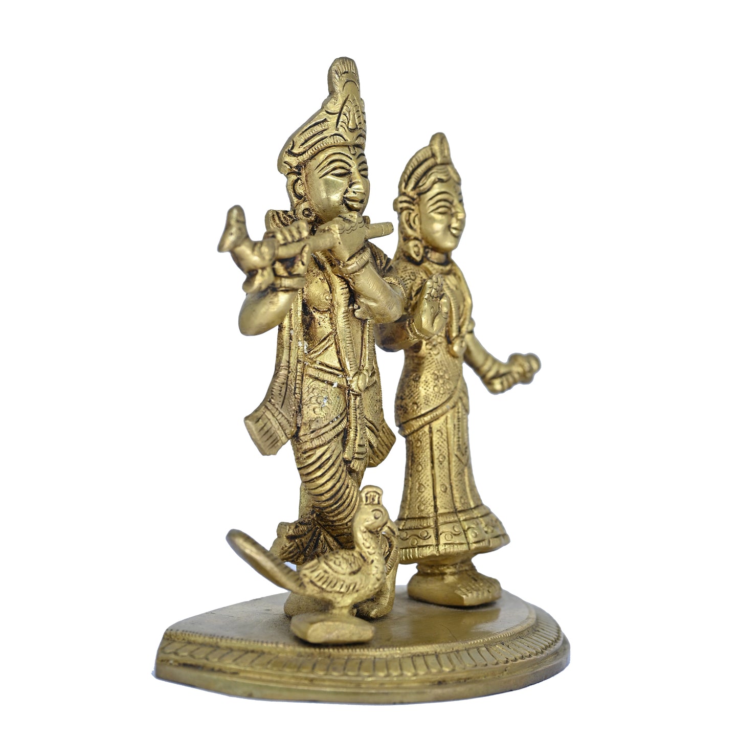 Brass Radha Krishna