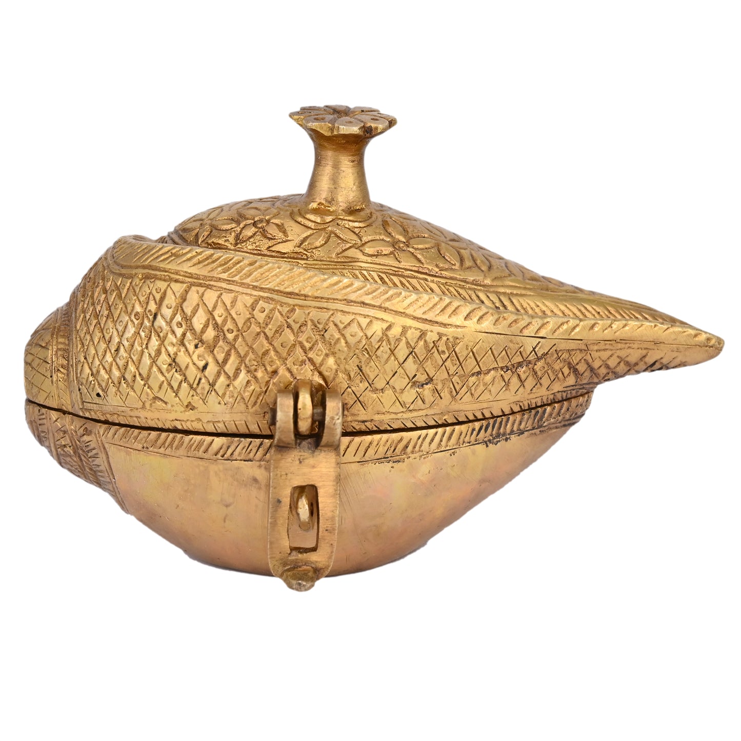Brass Shankh Box