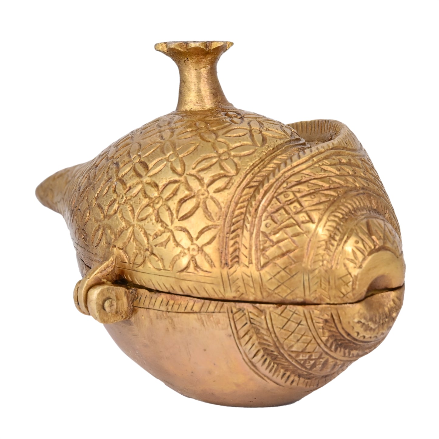 Brass Shankh Box