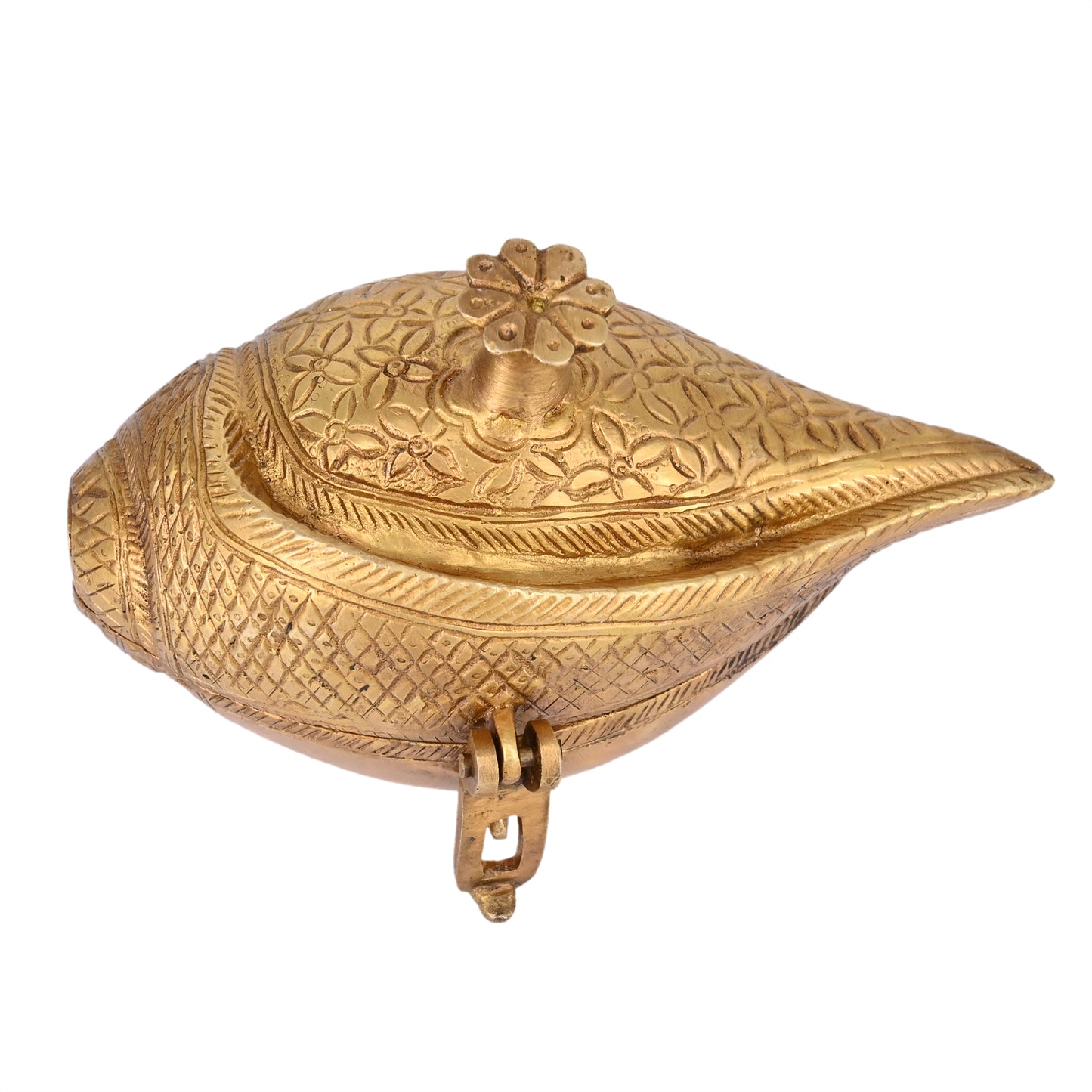 Brass Shankh Box