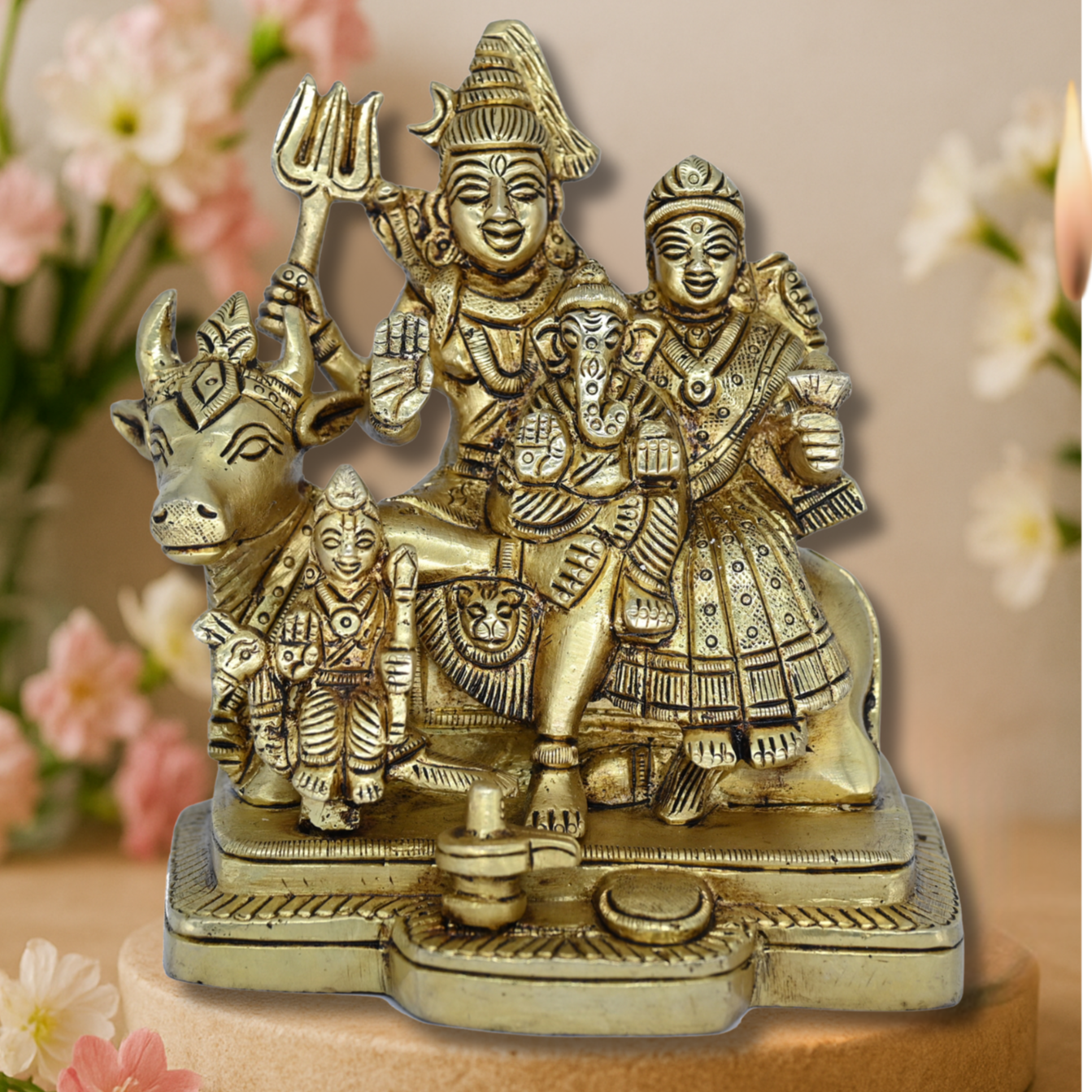 Brass Shiv Parivaar
