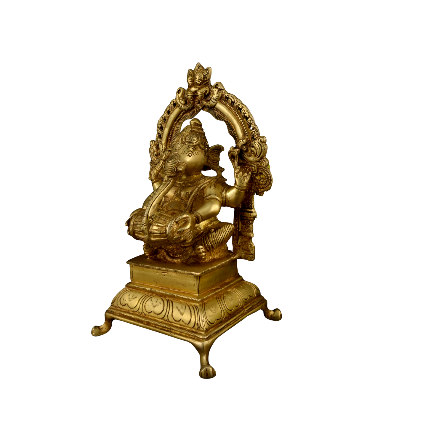 Brass Music Ganesh Arch Dholak