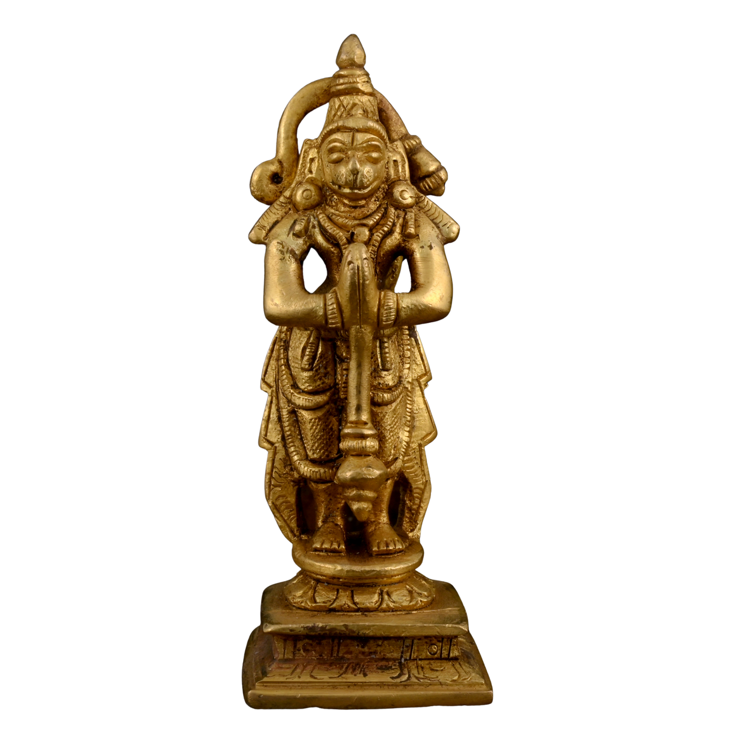 Brass Hanuman Standing Small