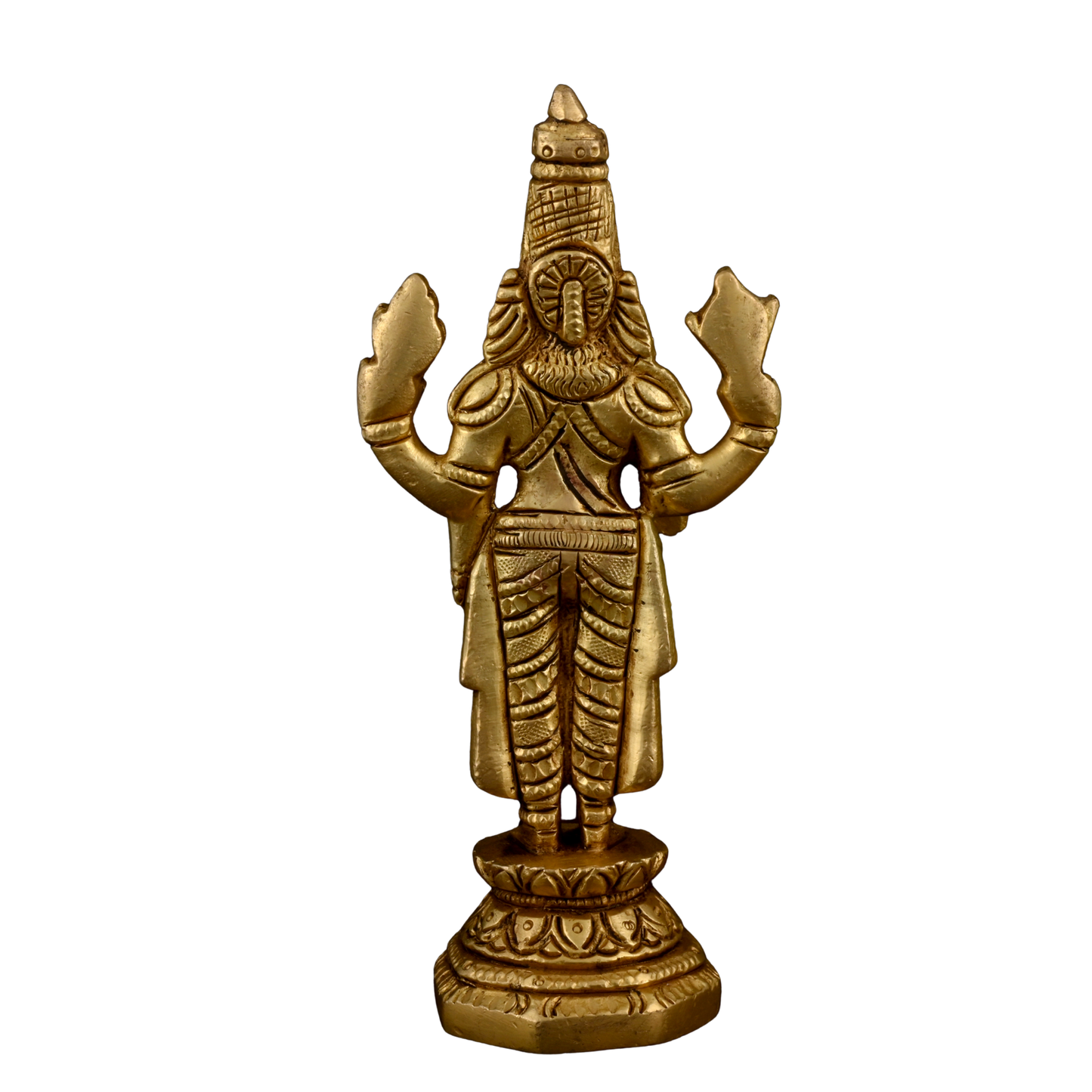Brass Vishnu