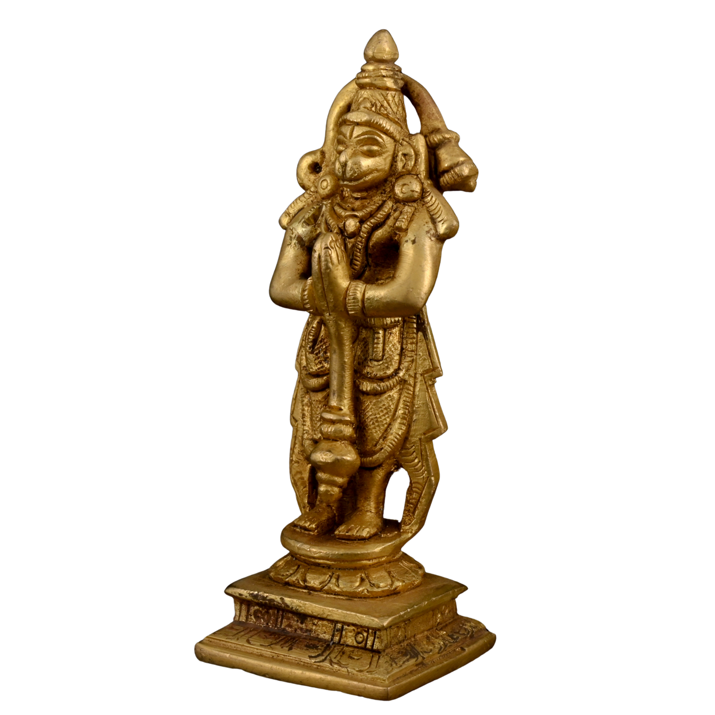 Brass Hanuman Standing Small