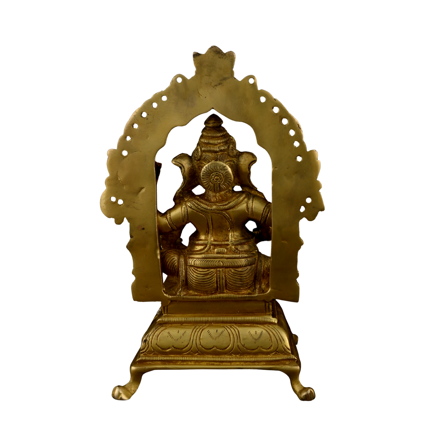 Brass Music Ganesh Arch Harmonium
