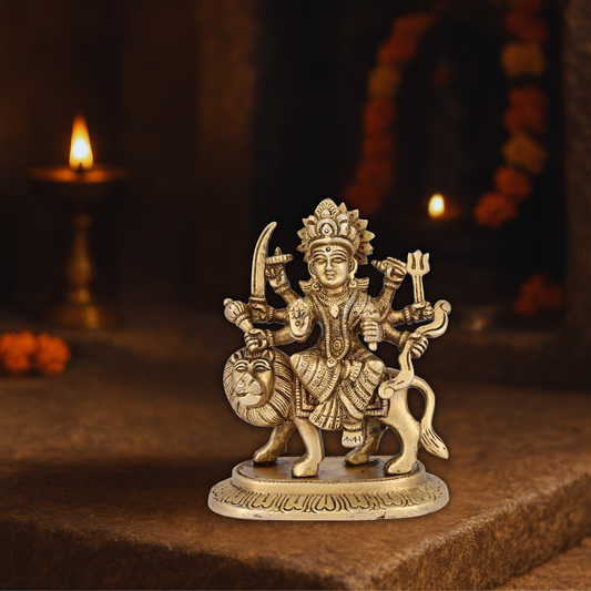 Brass Durga Paoti