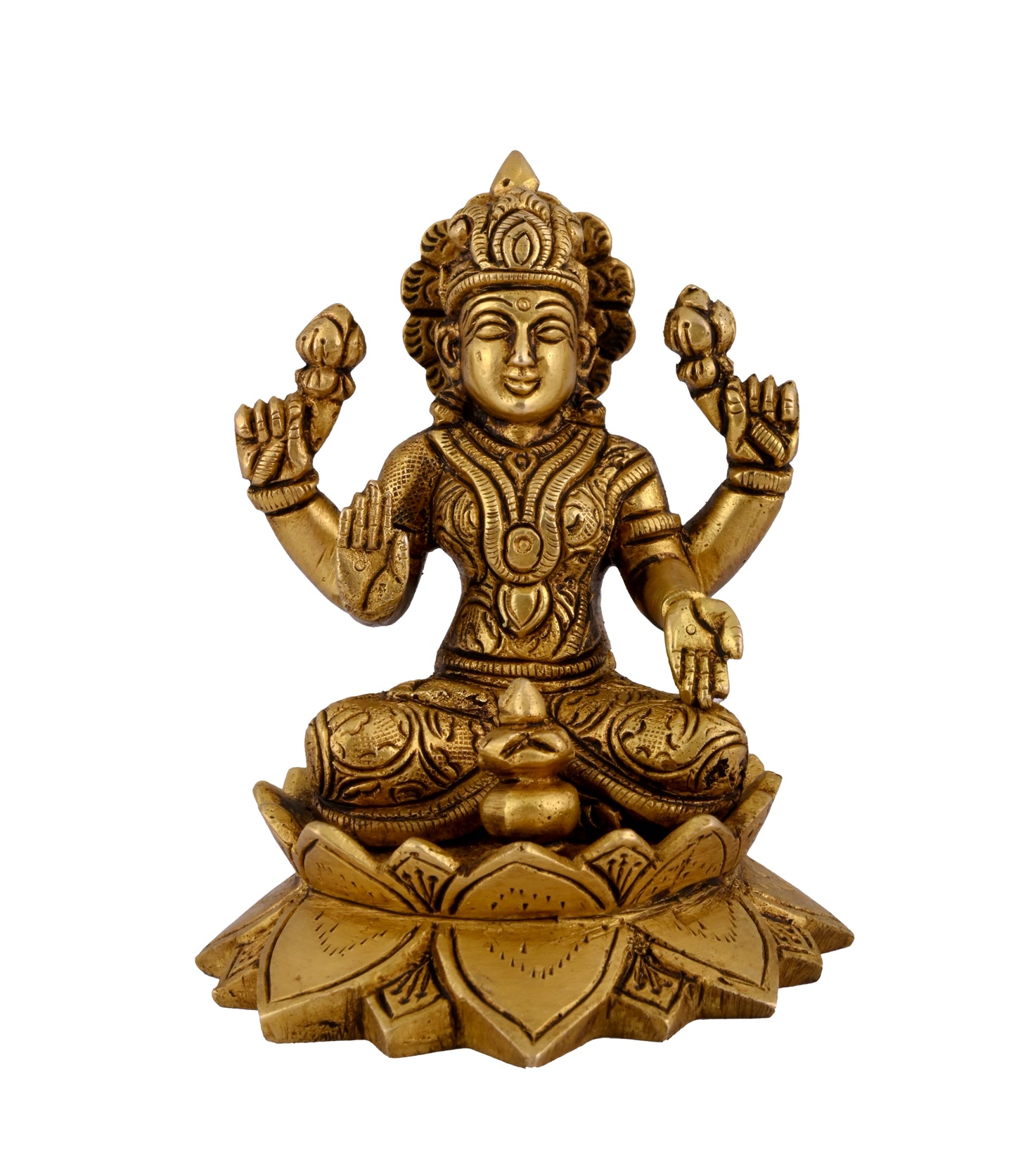 Brass Kamal Laxmi