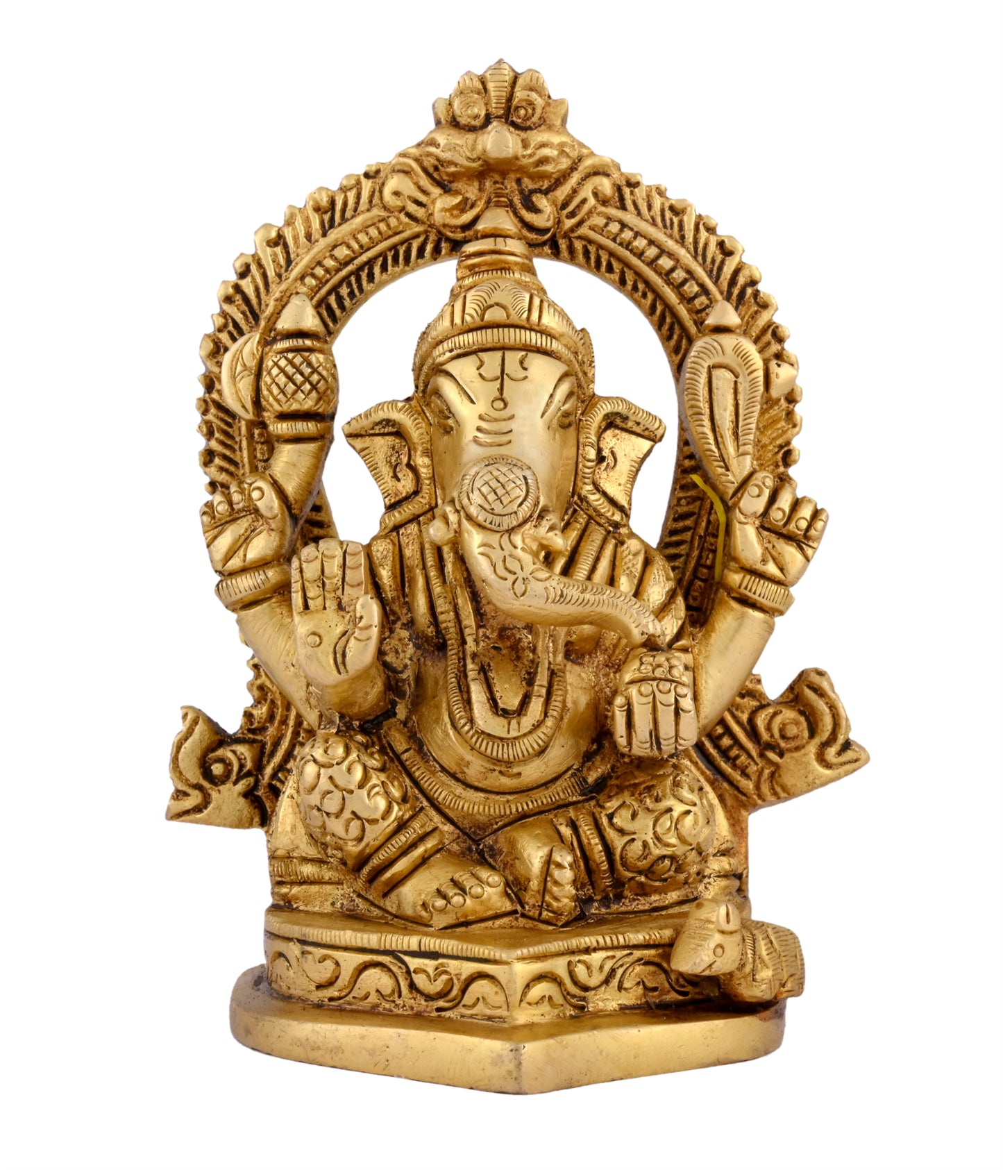 Brass Ganesha Arch