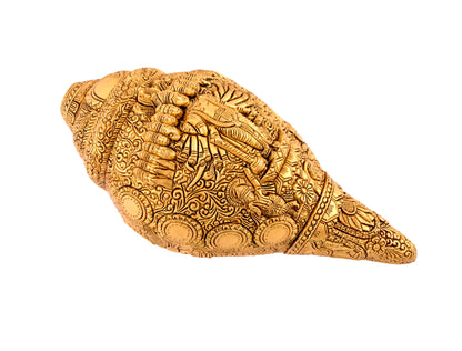 Brass Vishnu Shankh Big
