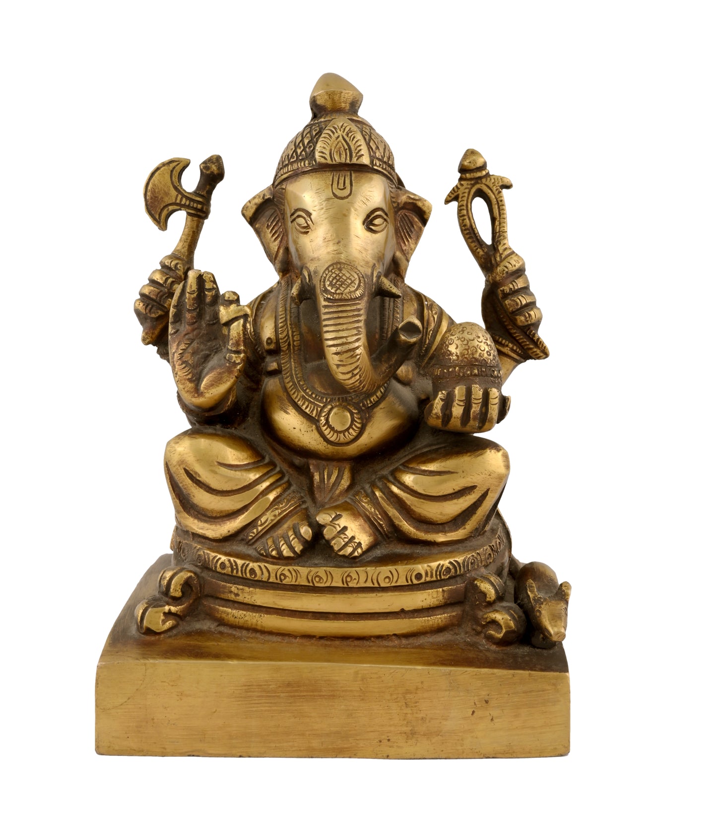 Brass Antique Ganesha