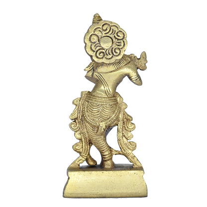 Brass Krishna Small