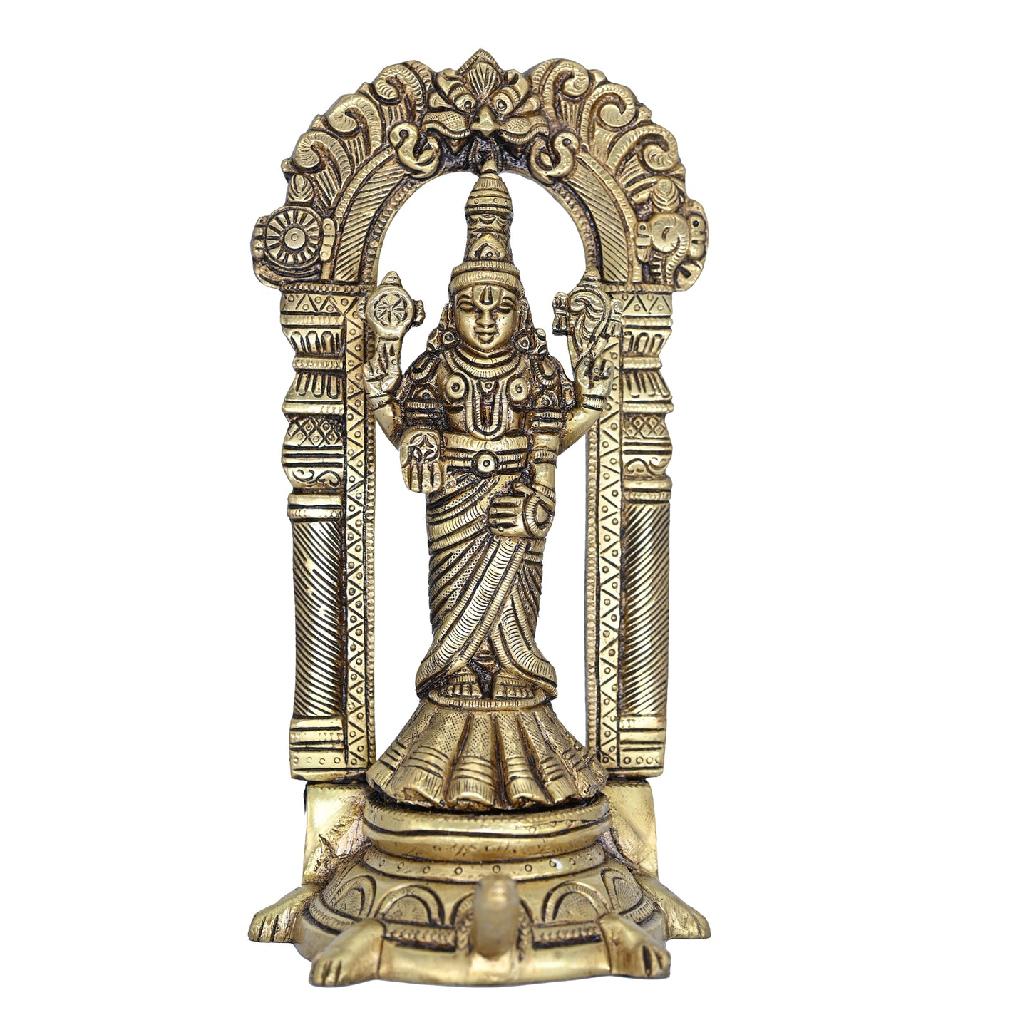 Brass Mahalaxmi - South