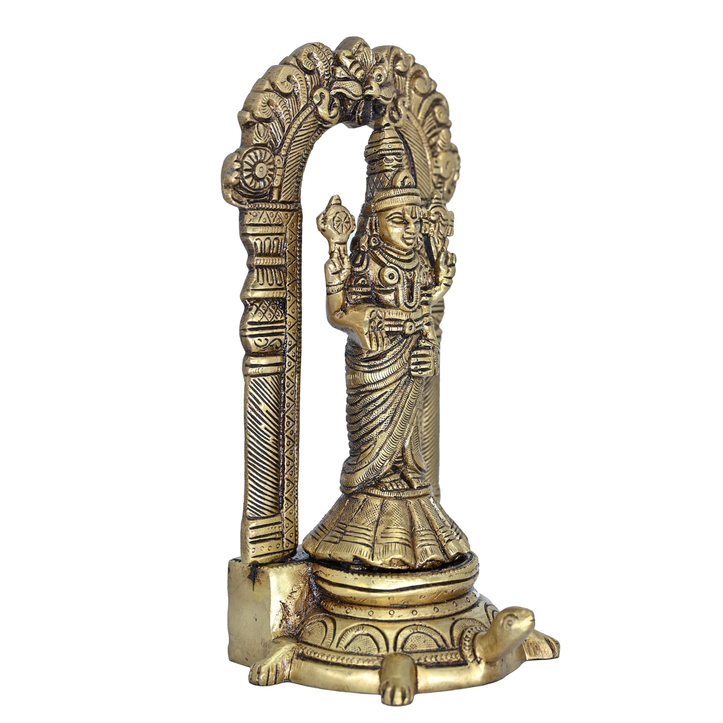 Brass Mahalaxmi - South