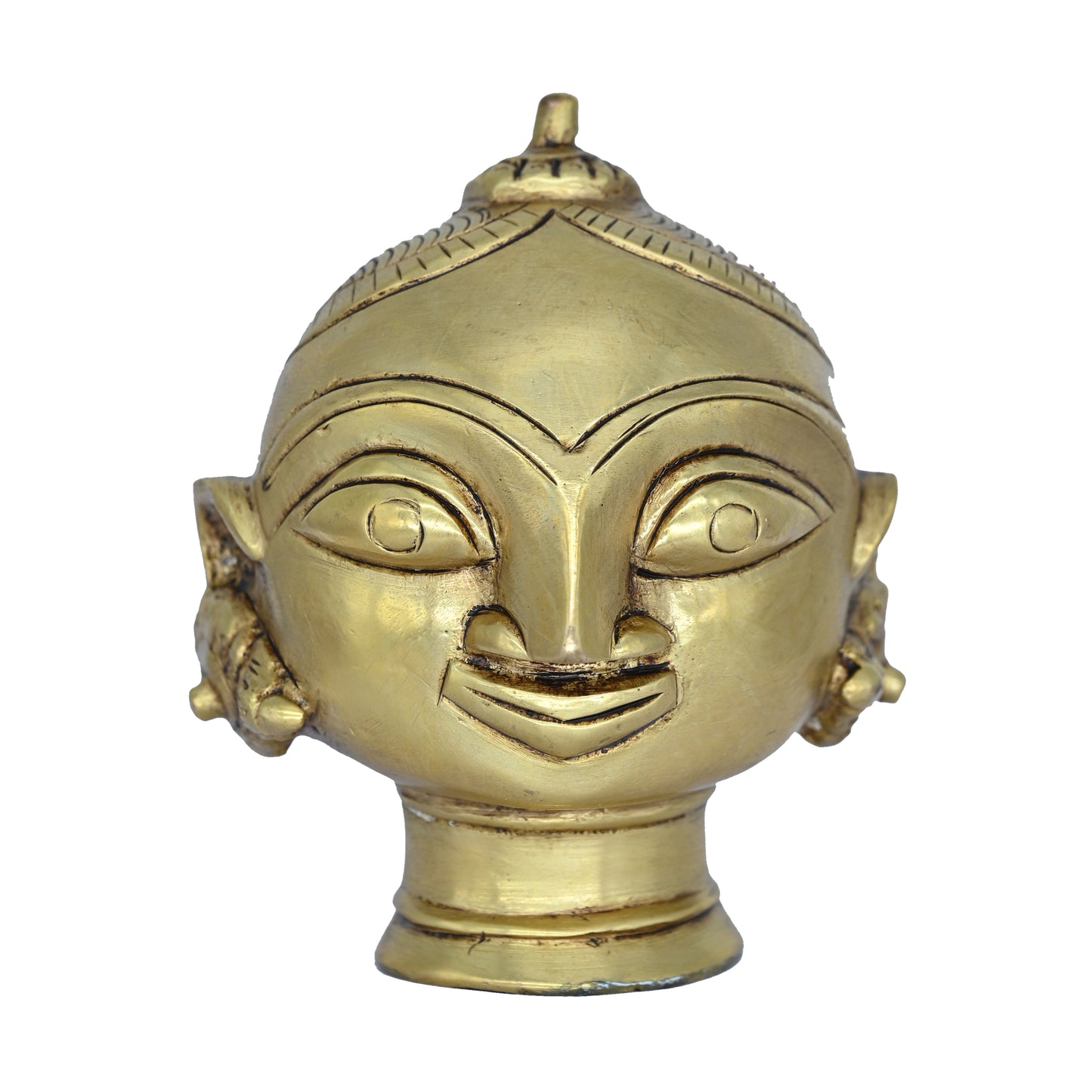 Brass Gauri Head