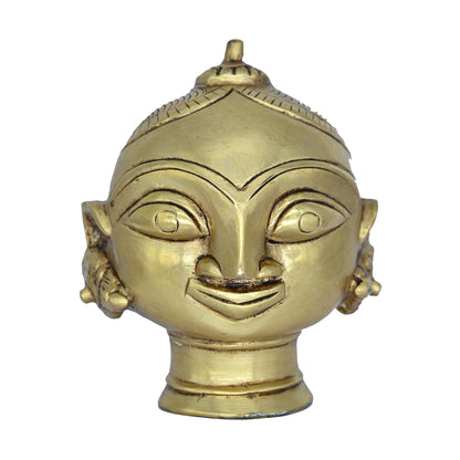 Brass Gauri Head