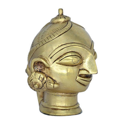 Brass Gauri Head
