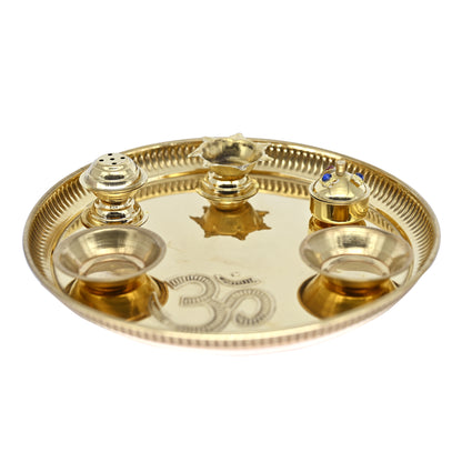 Brass Pooja Thali