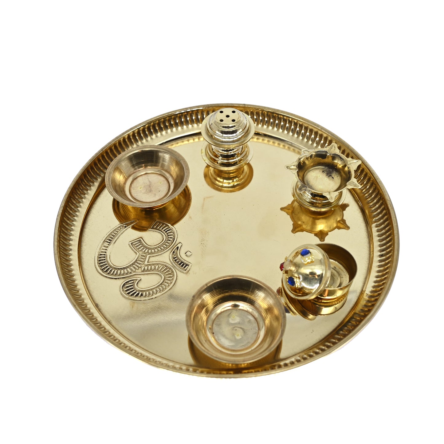 Brass Pooja Thali