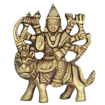 Brass Miniature Durga
