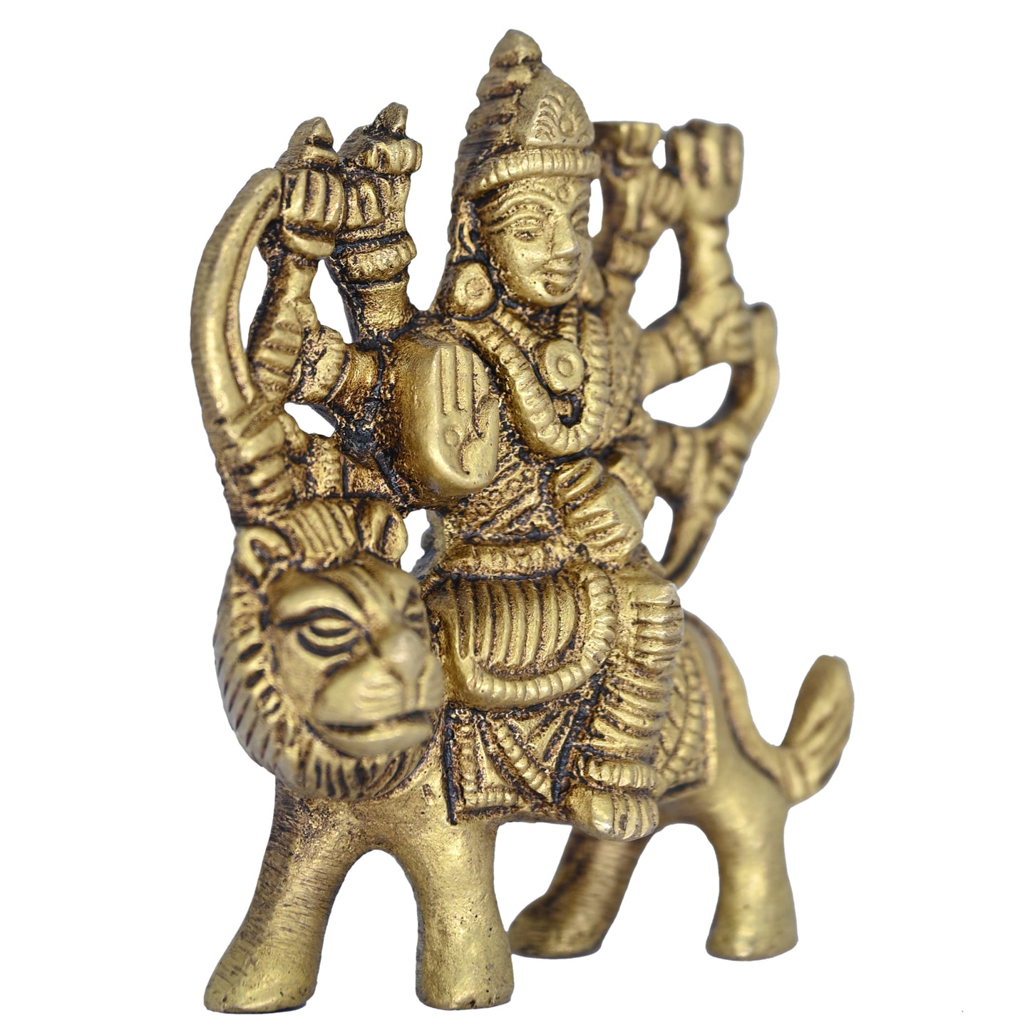 Brass Miniature Durga