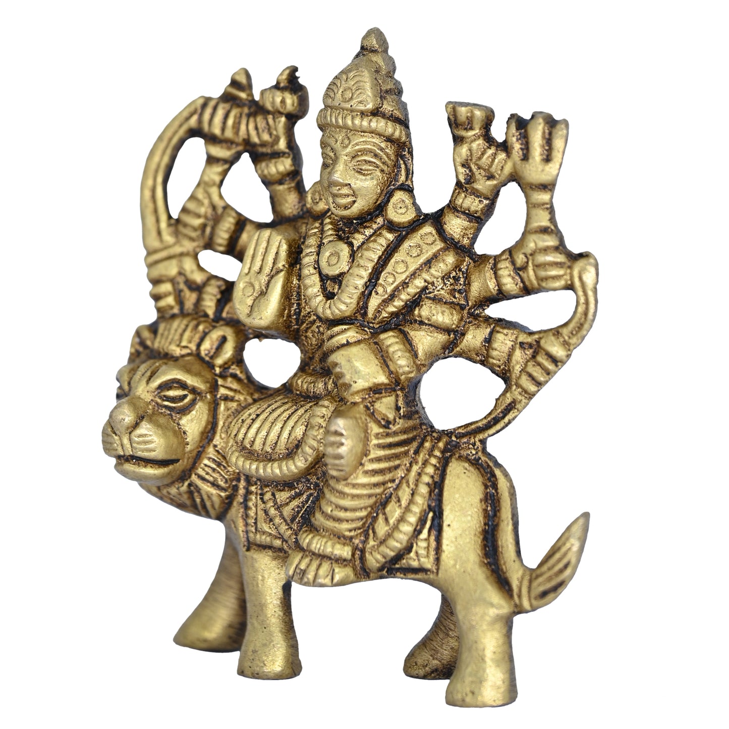 Brass Miniature Durga