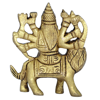 Brass Miniature Durga