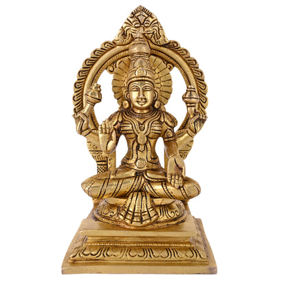 Brass Ganesha & Laxmi - Big Arch