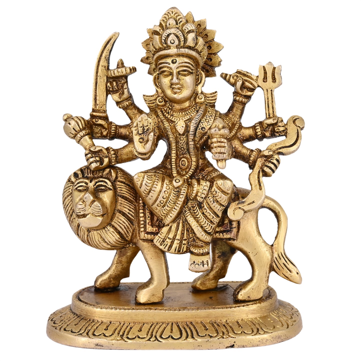 Brass Durga Paoti