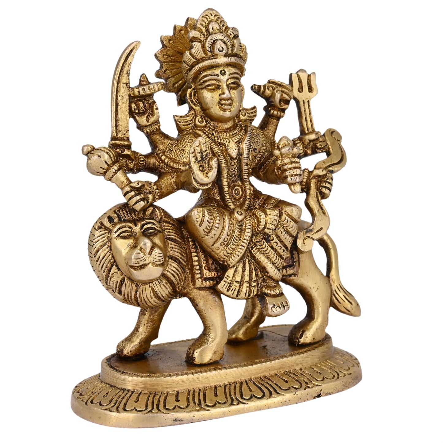 Brass Durga Paoti