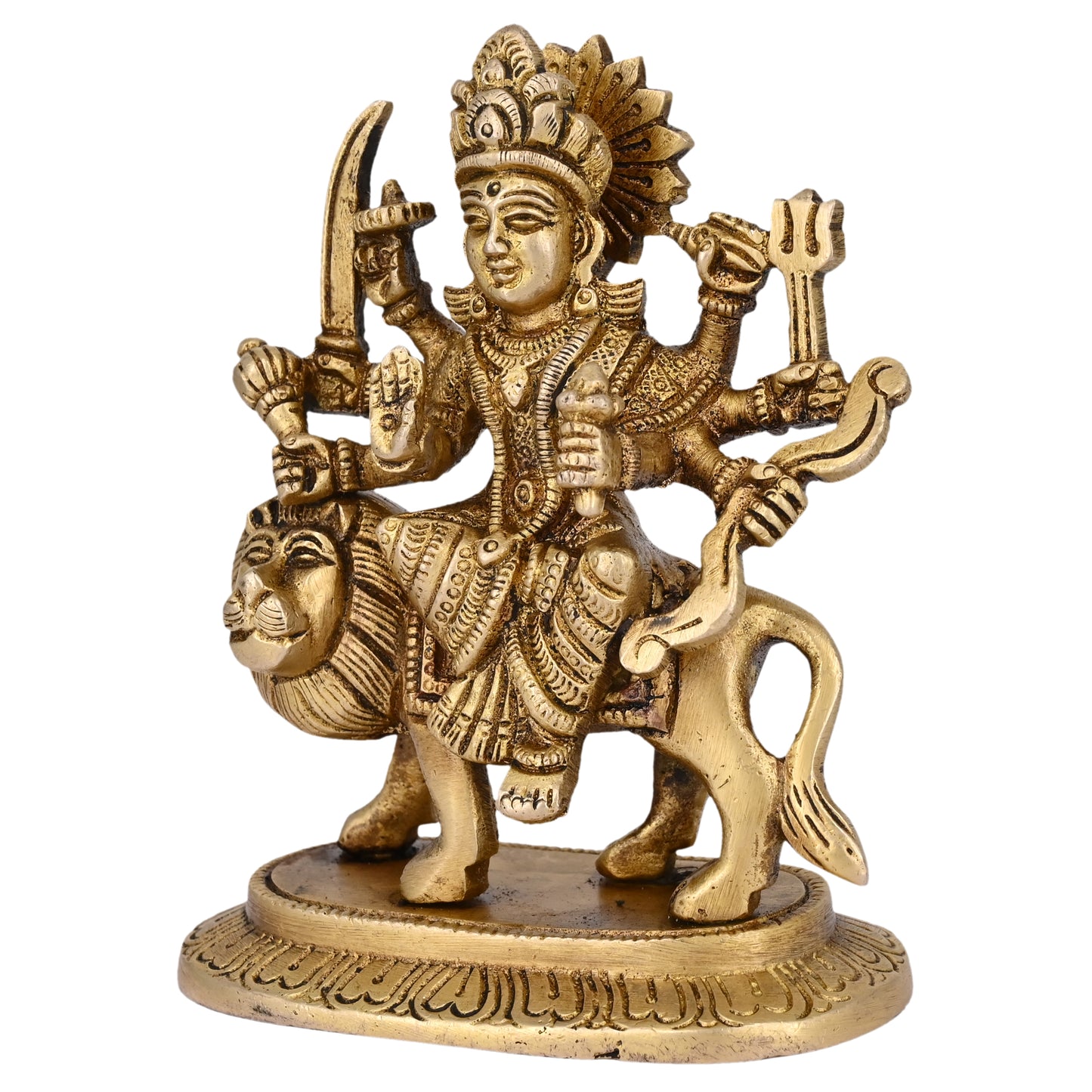 Brass Durga Paoti