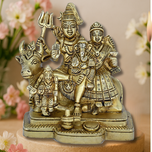 Brass Shiv Parivaar