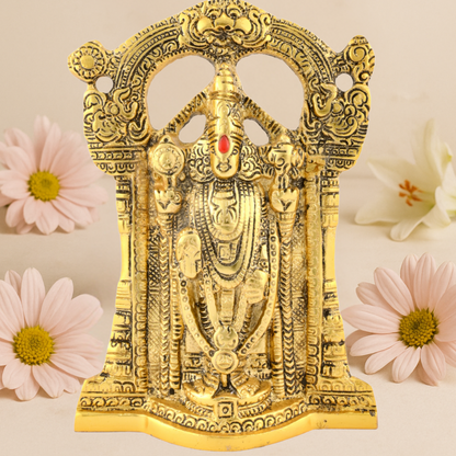 Brass Tirupati Balaji Idol