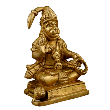 Brass Hanuman Aashirwad Baithak