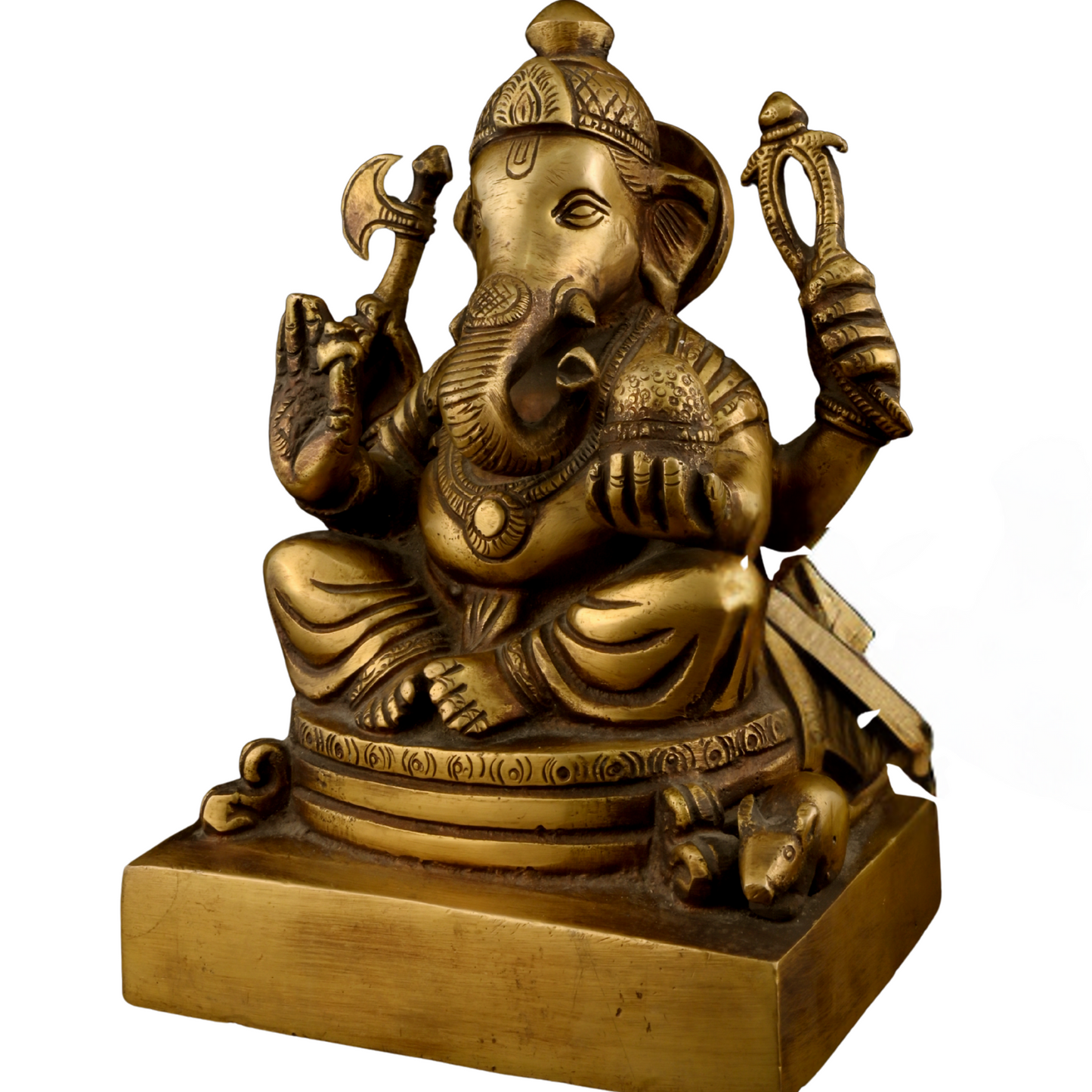 Brass Antique Ganesha