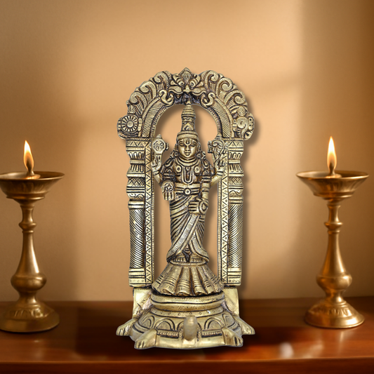 Brass Mahalaxmi - South