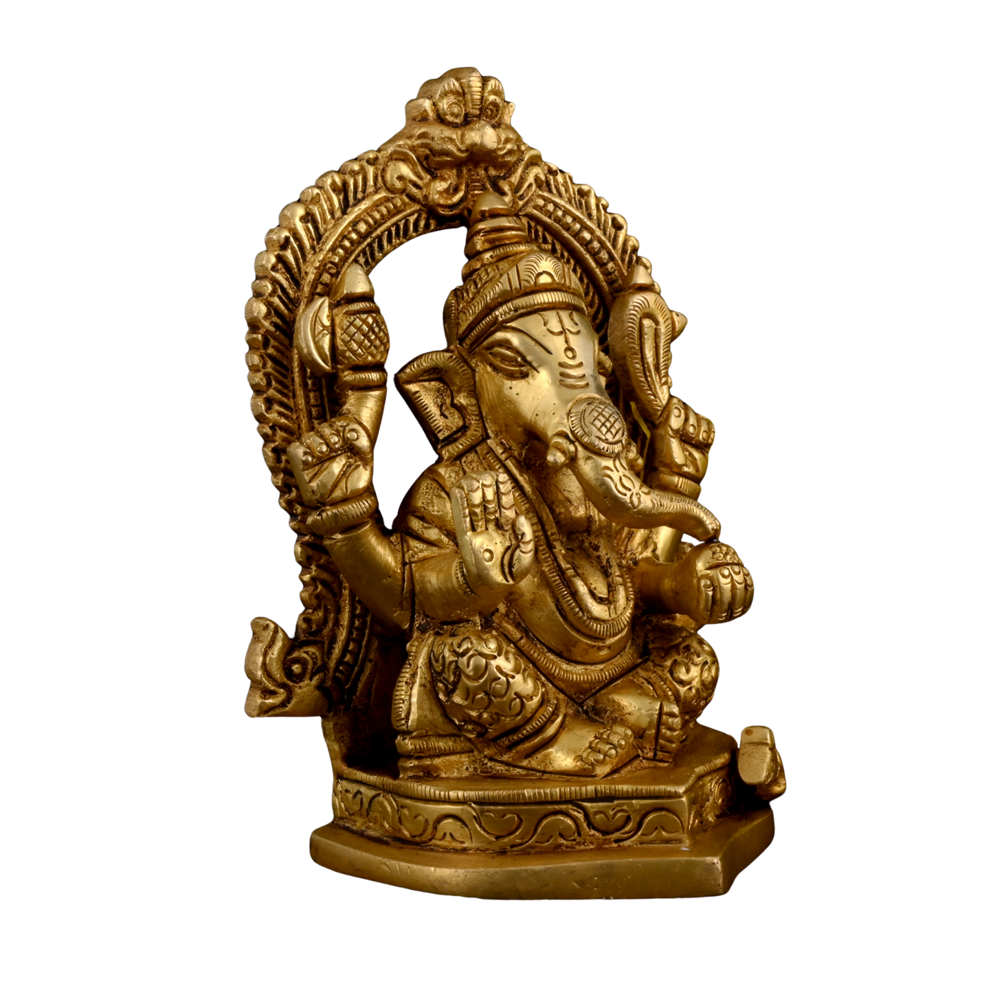 Brass Ganesha Arch