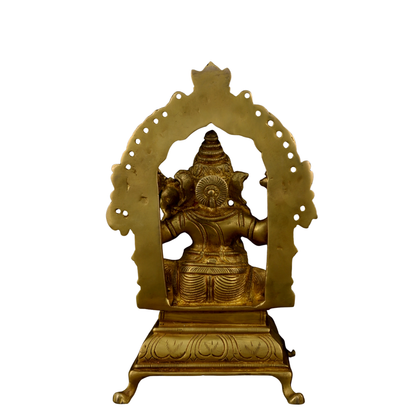Brass Music Ganesh Arch Veena