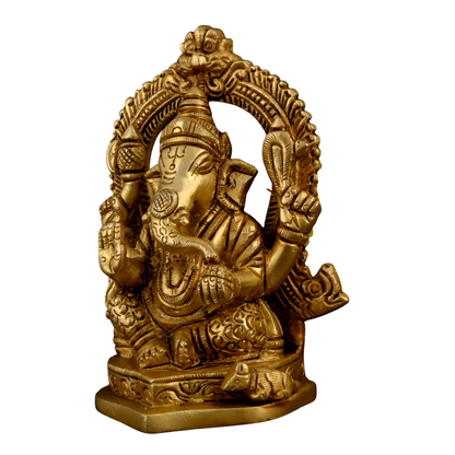 Brass Ganesha Arch