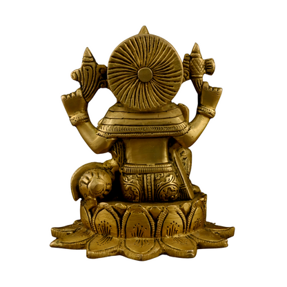 Brass Kamal Ganesha