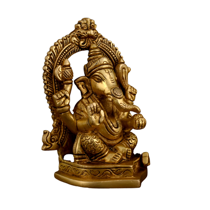 Brass Ganesha Arch