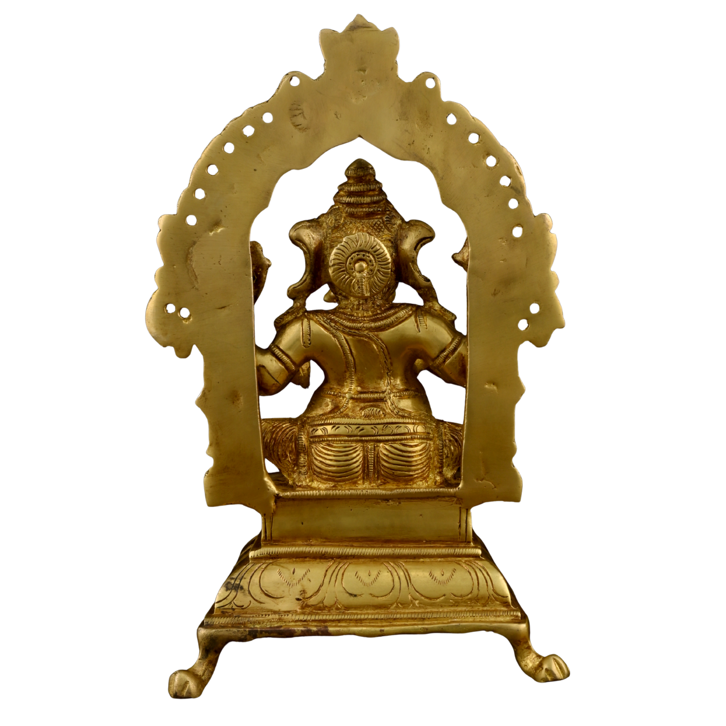 Brass Ganesha Music Arch - Manjeera
