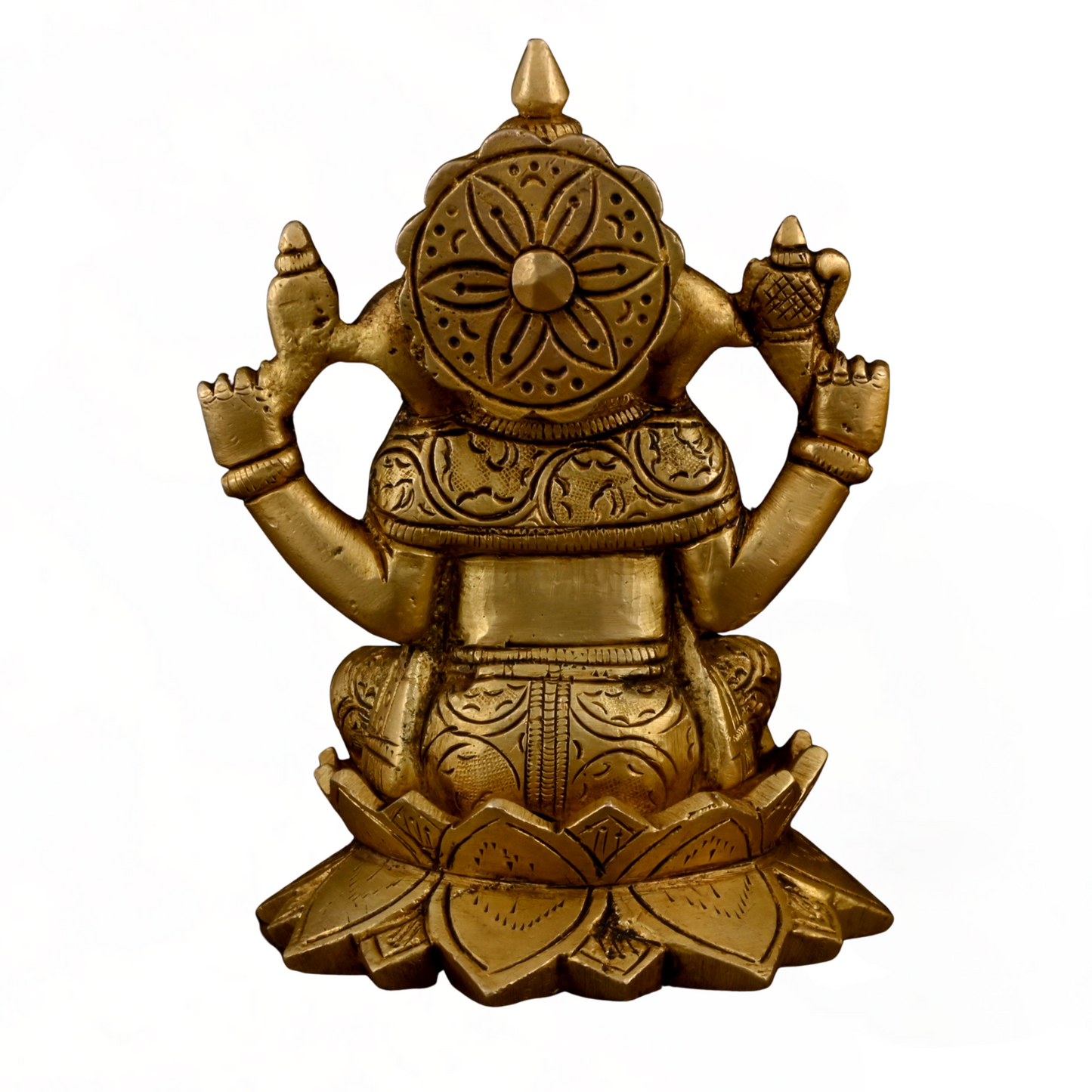 Brass Kamal Ganesha